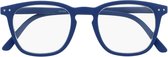SILAC - BLUE RUBBER - Leesbrillen - Blauwe matte 7501 - Sterkte +0.50