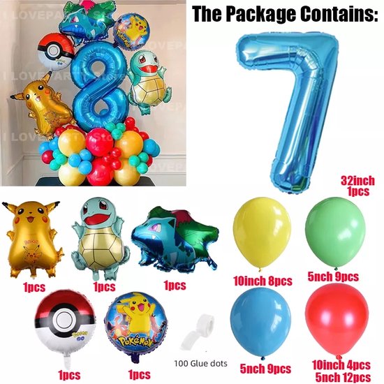 Pokemon ballonnenset