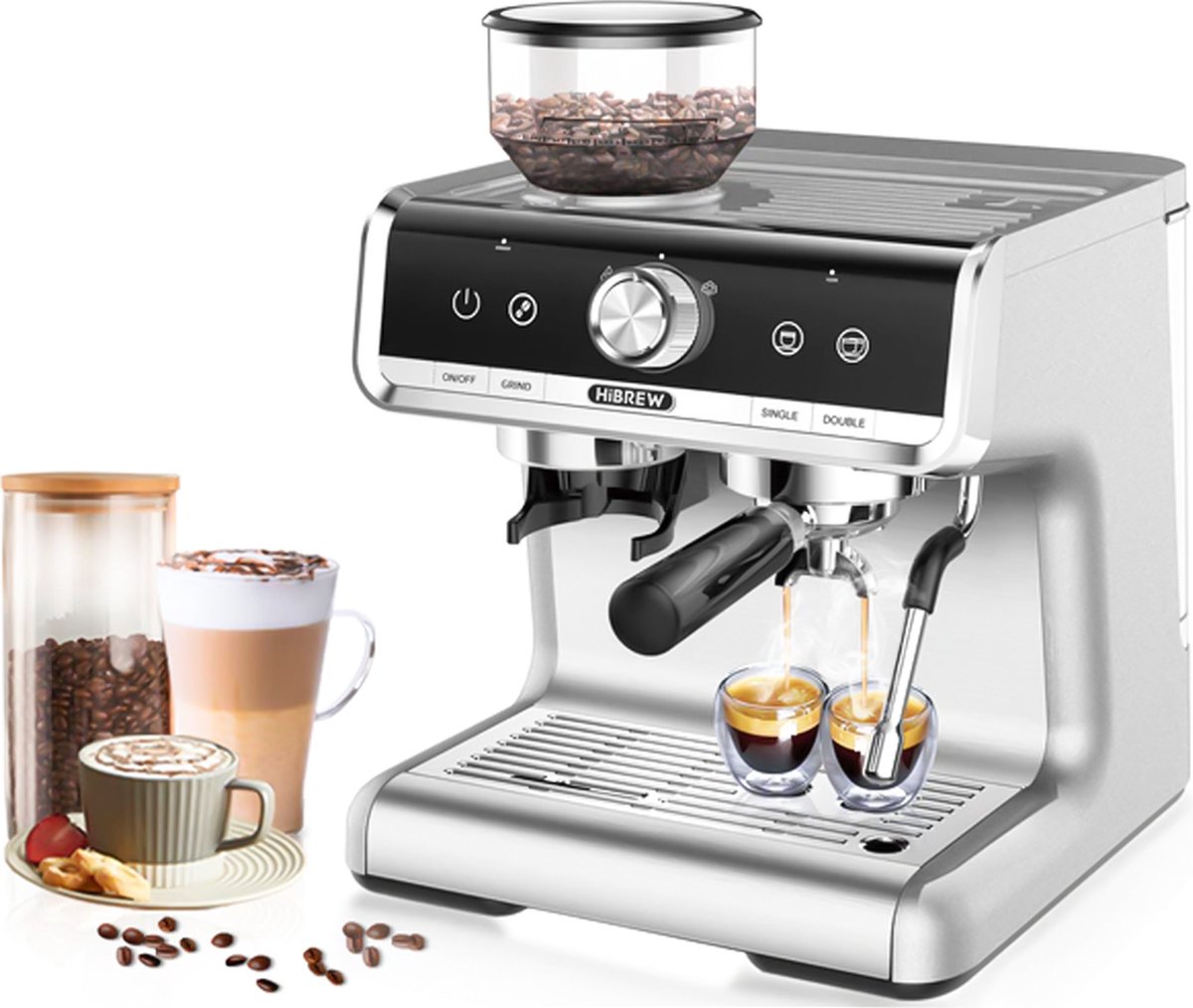 FARYODI Espresso Tampierstation 54 mm, tamper station van massief FARYODI Espresso Tampierstation 54 mm, tamper station van massief