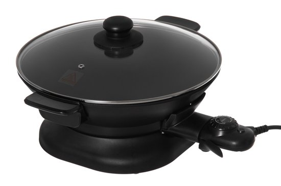 WOK eléctrico PRINCESS 162389 30cm 7L 1400w termostato incluye tapa