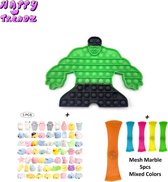 HappyTrendz® Fidget Toys - Pop It Fidget Toy - Pop It - 5 Mochies - 5 mesh Marbles - Fidget Pakket - fidget toys - fidget - toppers 2022