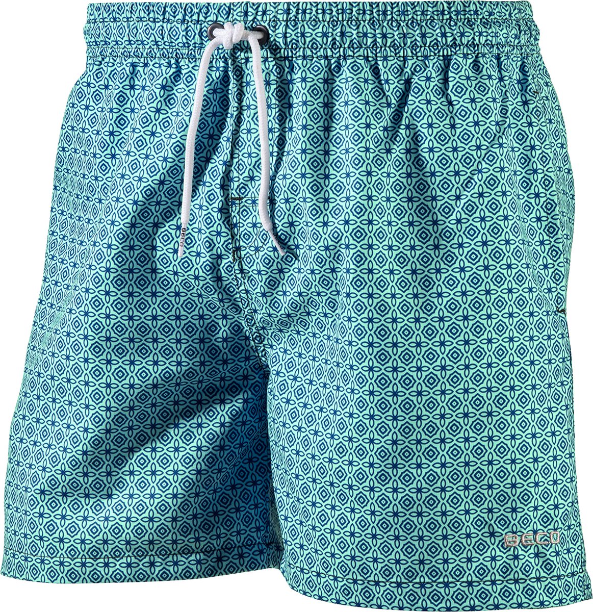 BECO shorts, binnenbroekje, elastische band, lengte 42 cm, 3 zakjes, mint groen, maat L.