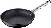 Oneiro’s Luxe Koekenpan  - zwart – ø30 x H 5,5 cm – koken – tafelen – keuken – koekenpan – inductie – gas – potten – pannen