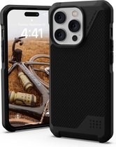 UAG Metropolis LT MagSafe Backcover iPhone 14 Pro hoesje - Kevlar Black
