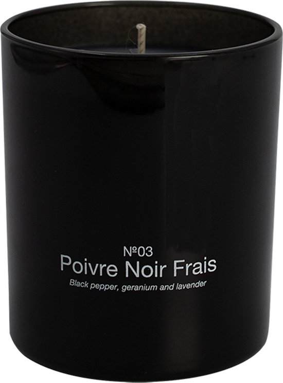 Bougie Parfumée Marie-Stella-Maris Eco Candle - Poivre Noir Frais - 100%  Naturel -... | bol.com