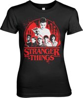 Tshirt Femme Stranger Things -2XL- Zwart Vieilli