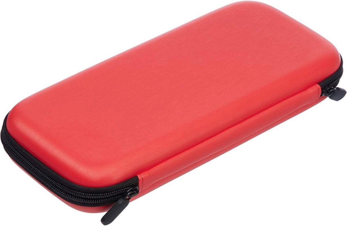 Slim Aerocase Etui Hoes geschikt voor Nintendo Switch - Switch OLED Rood