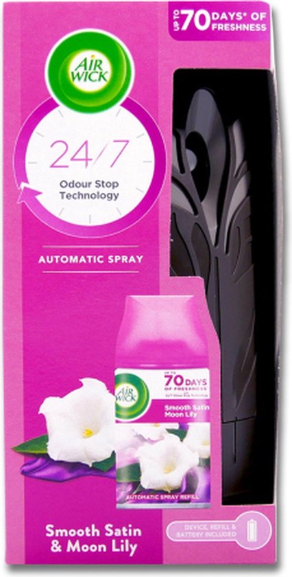 Set Air Wick Freshmatic - fleurs blanches