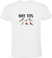 Nice Tits Mooie Vogels T-Shirt | bird | Shirt | vogel | Mees | Mop | Grap