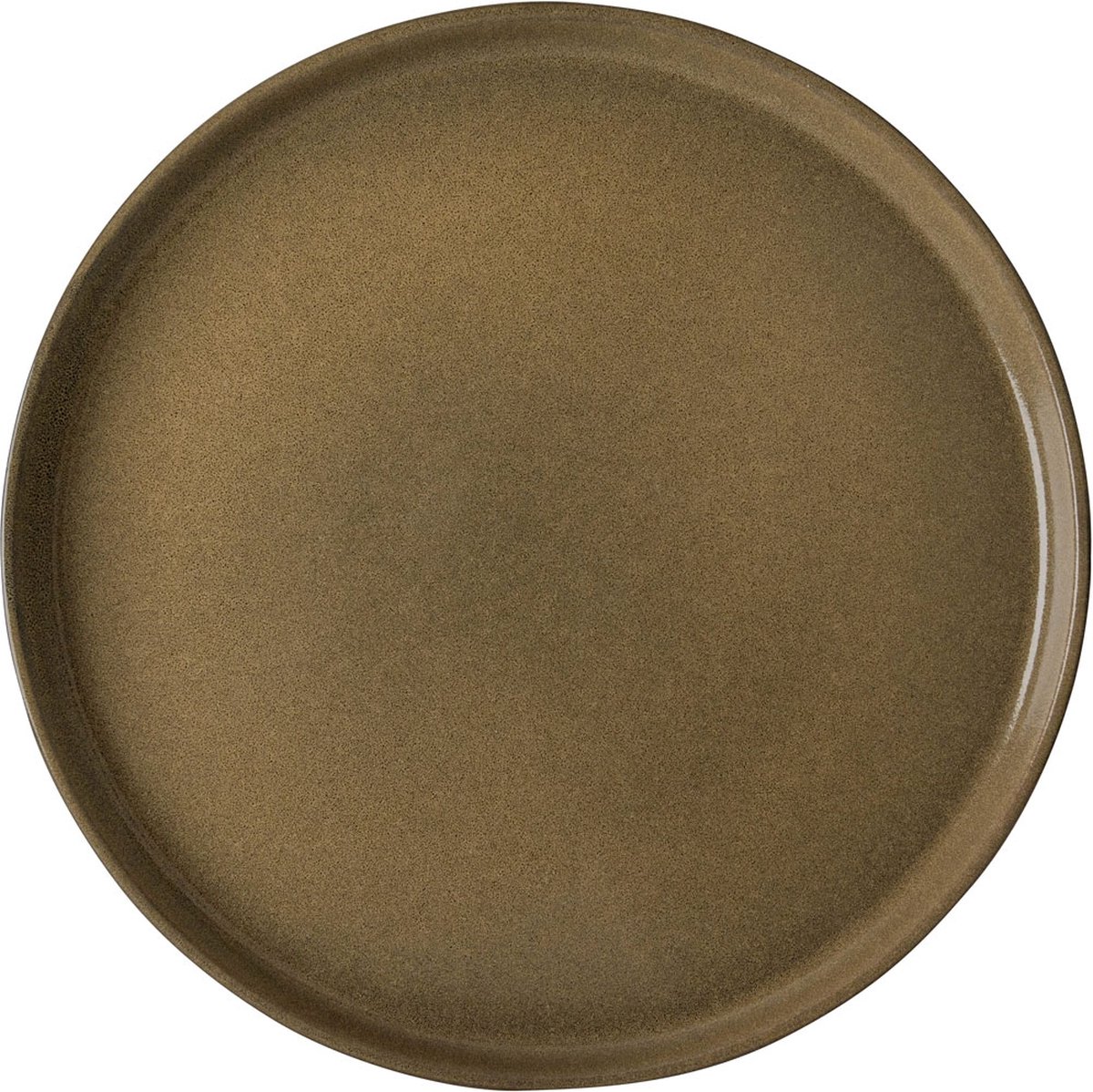 Dutch Rose Serenity Borden - Dinerborden - Ø 27cm - Stoneware Handgemaakt - Camel