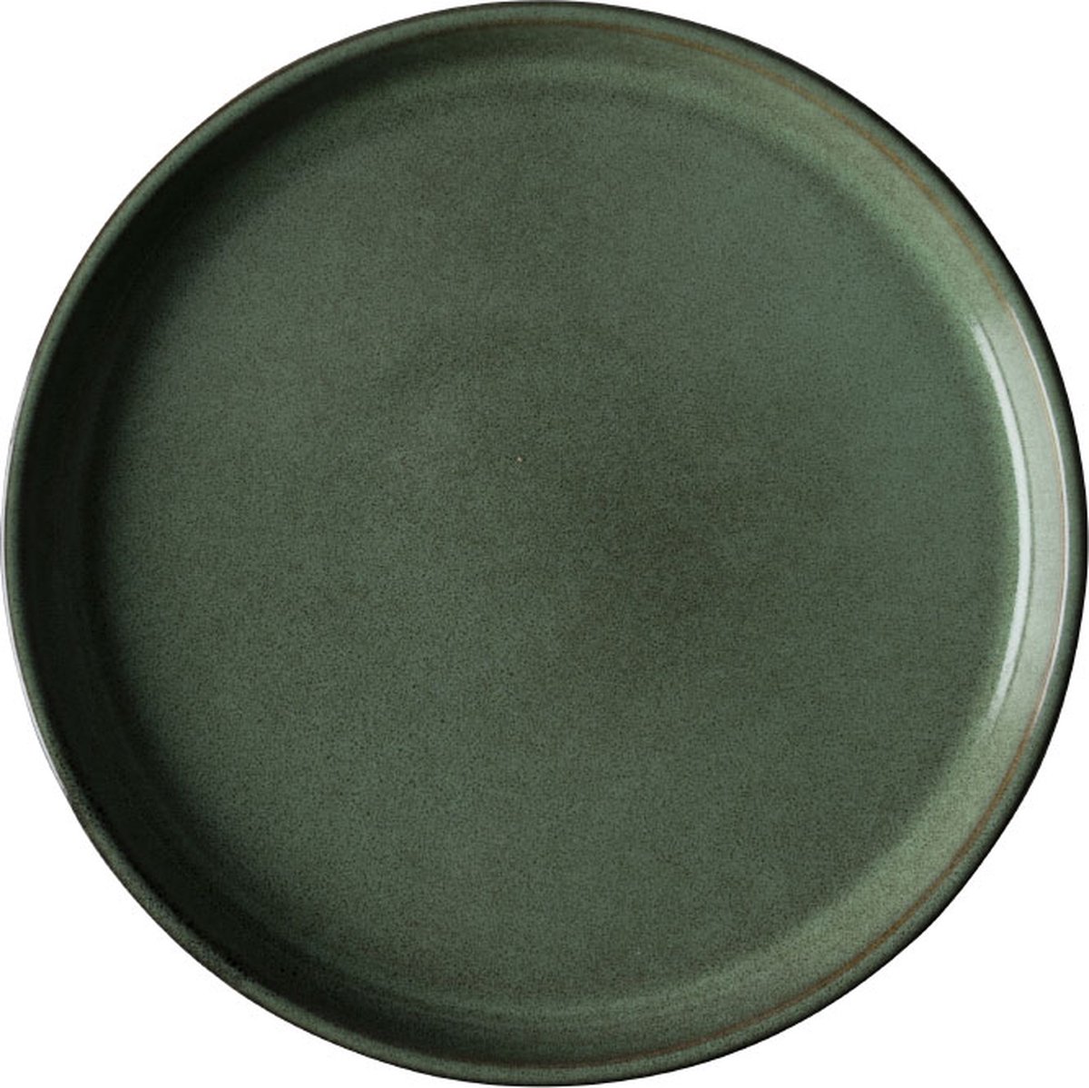 Dutch Rose Serenity Borden - Ø 18,5cm - Stoneware Handgemaakt - Groen