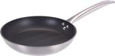 Oneiro’s Luxe Koekenpan - aluminium – ø24 x H 5 cm – koken – tafelen – keuken – koekenpan – inductie – gas – potten – pannen