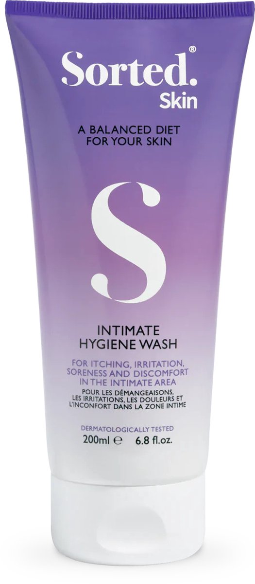 Sorted Skin - Intimate Hygiene Wash - Natuurlijk - Intieme Zone - Tegen Jeuk en Pijn