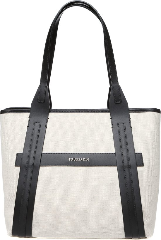 White Cotton Shoulder Bag