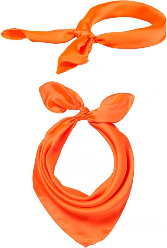 Bandana Multifunctioneel Oranje EK WK Voetbal Nederland Carnaval bandana-multifunctioneel-oranje-ek-wk-voetbal-nederland-carnaval