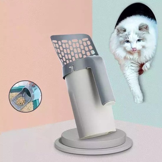 KATTENBAK SCHEP METAAL - Dierenspeciaalzaak De Lange