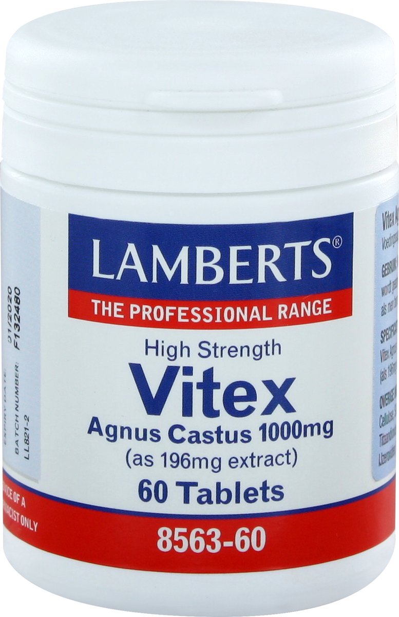 Goedkoopste Lamberts Vitex agnus castus 60 Tabletten