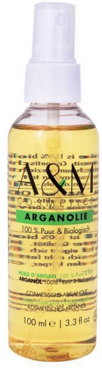 Aza Natural - A+ Arganolie - Premium Cosmetisch - 100% puur - eigen product (vers & biologisch & koudgeperst) - 100ml spray