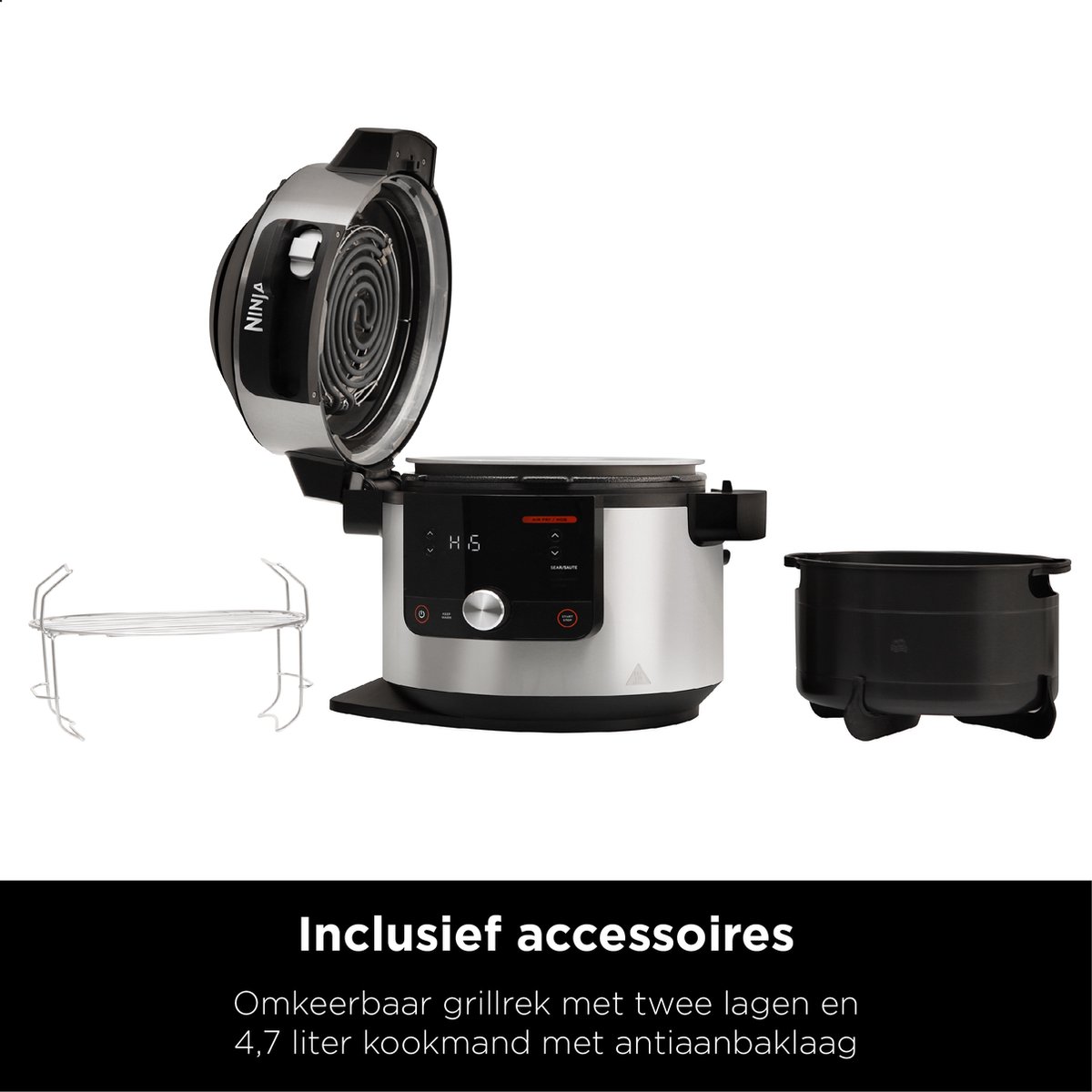 Ninja Foodi OL650EU: 12-in-1 Multicooker met Airfryer thumbnail 7