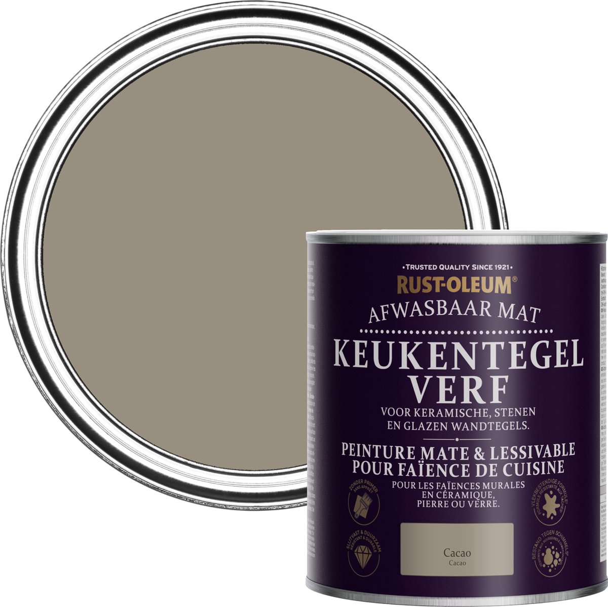 Rust-Oleum Verf voor keukentegels Cacao 750ml