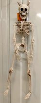 TotallyHalloween | Skelet Duivel | Hangend | 40 cm