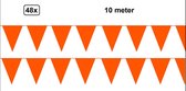 48x Bunting orange 10 mètres - Bunting Oranje party festival European Championship World Cup holland King's Day theme party football hockey sport