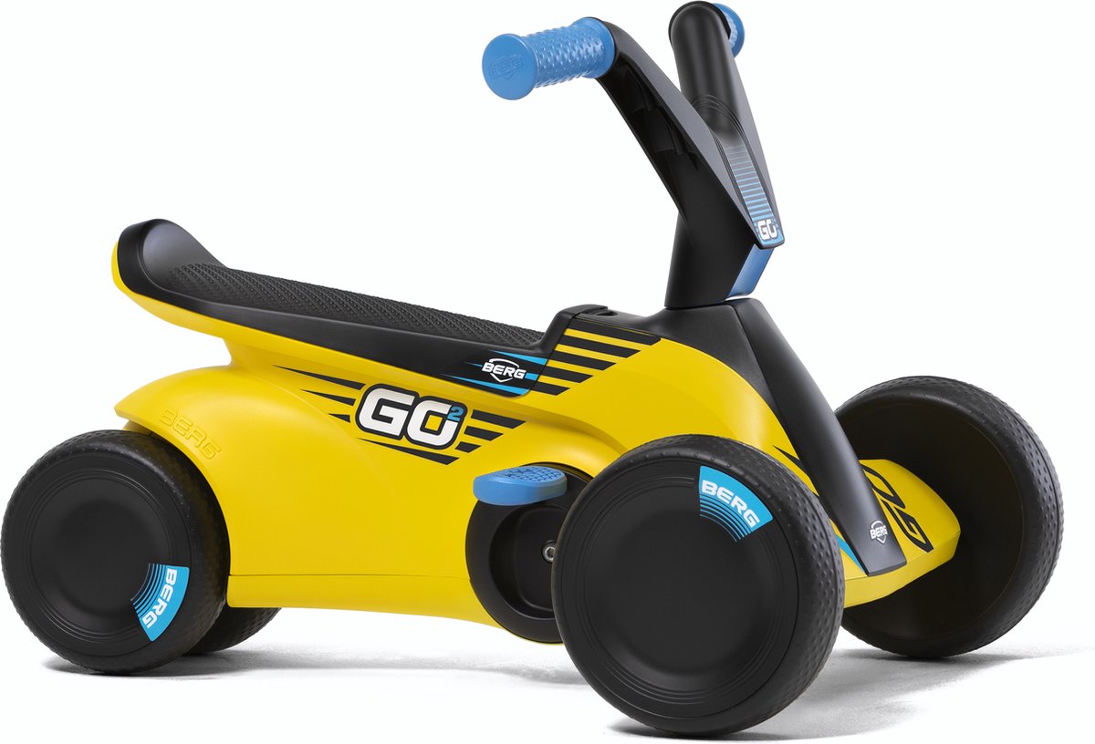 BERG loopauto GO2 SparX geel 10-30 maanden