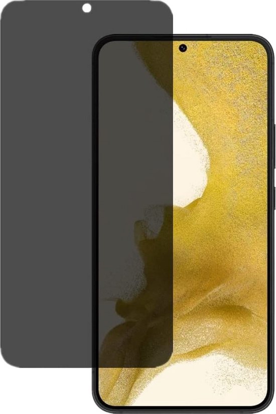 Protecteur d'écran LuxeBass Privacy adapté au Samsung Galaxy S21 FE - Protection contre les regards indiscrets - écran en verre - protection