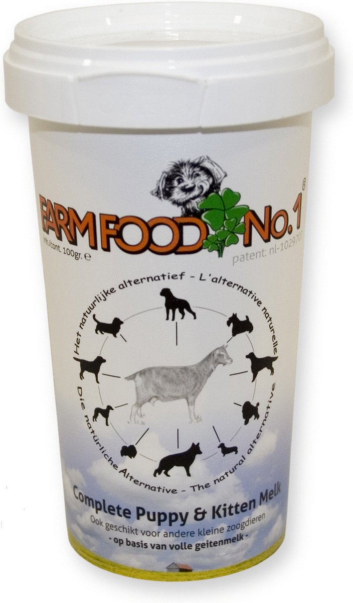 Farm Food No 1 Melkpoeder Wit - Melkvervanging - 200 g