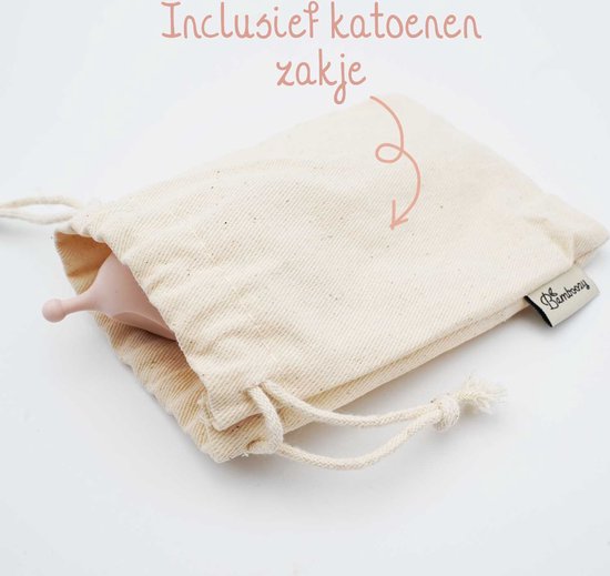 Bamboozy Menstruatiecup Maat L Herbruikbare Menstruatie Cup Period Menstrueren Zero Waste