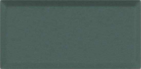 Muurdecoratie slaapkamer - Akoestische panelen - Hoofdbord - Velvet wandkussen - Rechthoek - Petrol Blauw/Groen - 3d wandpanelen - Wandbekleding - Wanddecoratie - Geluidsisolatie - Geluidsdemper - Akoestische wandpanelen