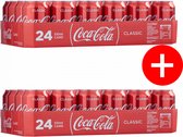Canettes Coca Cola 33 cl AVANTAGE PACK 2x Barquette 48x Canettes !