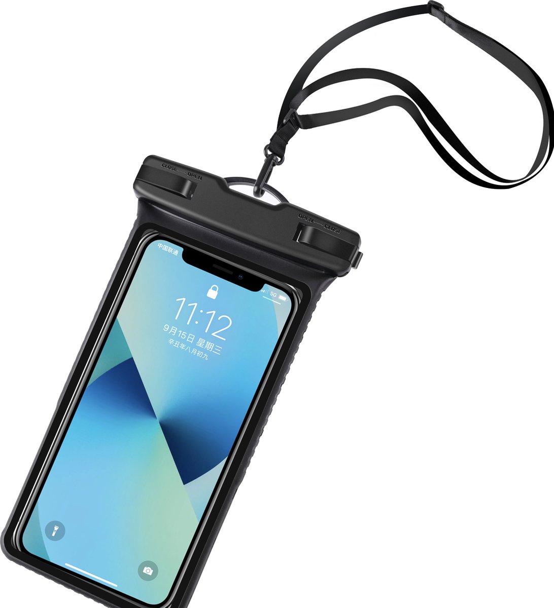 Phreeze Waterdichte Telefoonhoes - 100% Waterdicht - Tot wel 30 meter diep - Incl. Nekkoord