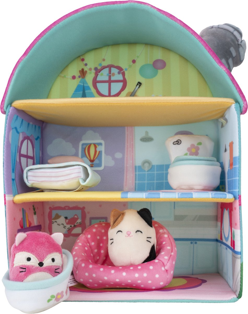 Squishville Large Soft Playset Fifi's Cottage (Squishville by Squishmallows)