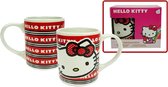 Hello Kitty - mok - rood - keramiek - 250ml