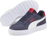 PUMA Caven Jr Unisex Sneakers - Peacoat/White/HighRiskRed - Maat 36