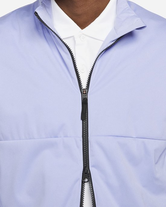 Nike Storm Fit Victory Full Zip Jacket - Veste de golf pour homme - Imperméable - Lilas - S