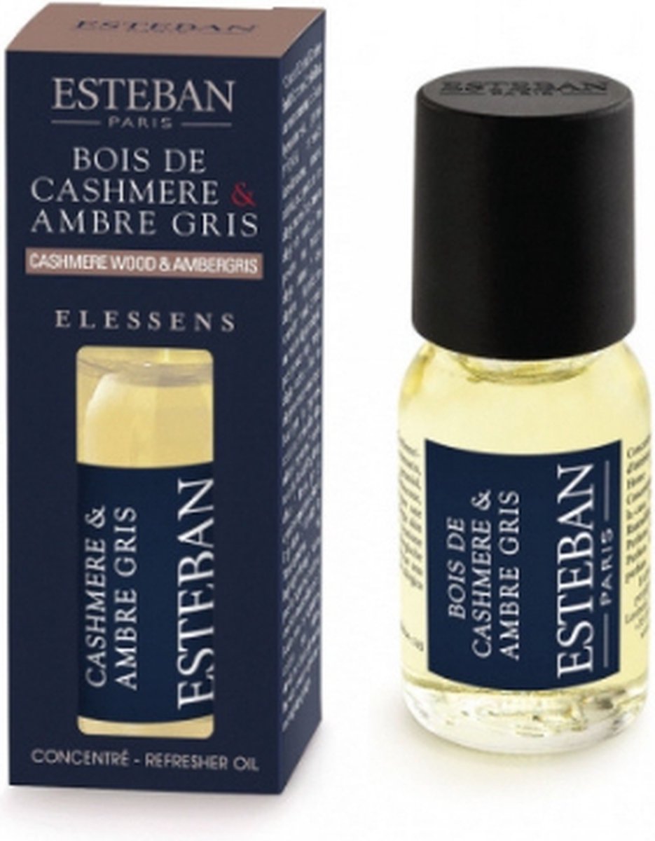Esteban Elessens Cashmere Wood & Ambergris Essentiele Geurolie 15 ml