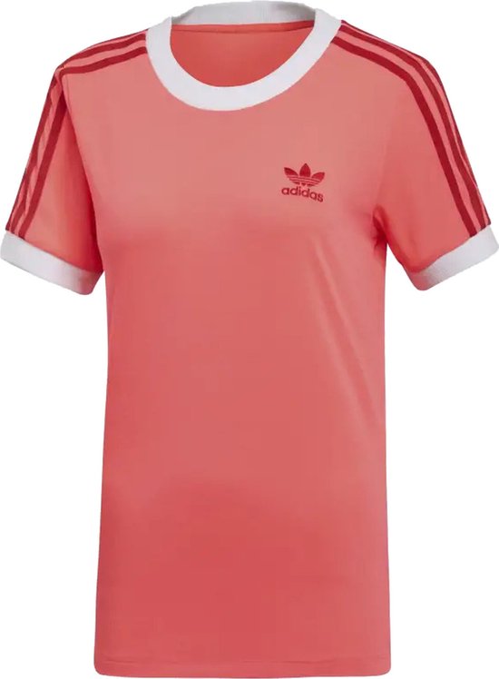 adidas Originals 3 Str Tee T-shirt Vrouwen Rose 38