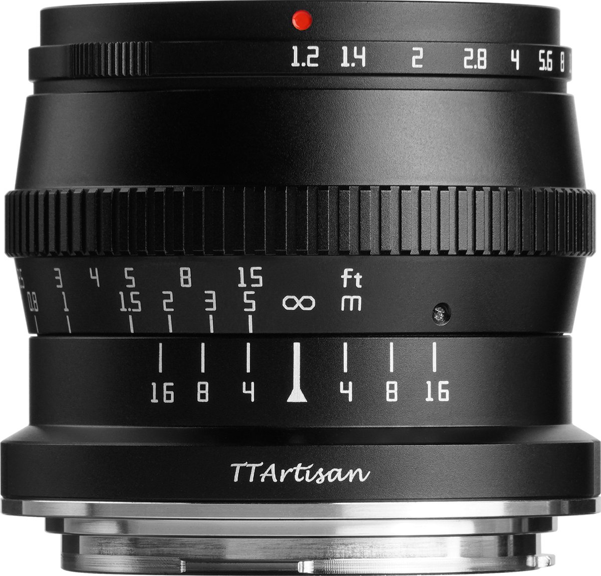 TT Artisan - Cameralens - 50mm F1.2 APS-C voor Canon RF-vatting, zwart