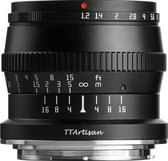 TT Artisan - Objectif pour appareil photo - 50 mm F1.2 APS-C pour Canon RF Mount, Noir
