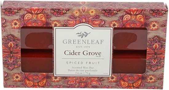 Greenleaf Wax Bar Cider Grove