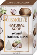 Cosmolive - Kokosnoot - Natuurlijke Zeep (Zeepblok) - 4 x 100 gr
