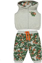 Jungle dieren vest & broek set jongens