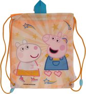 Peppa Pig 30x25 cm - Zwemtas - Kinderrugzak met Trekkoord