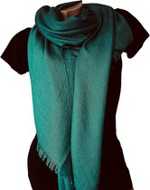 Écharpe Longue et Fine pour Femme - Uni - Vert - 195 x 100 cm (45#)