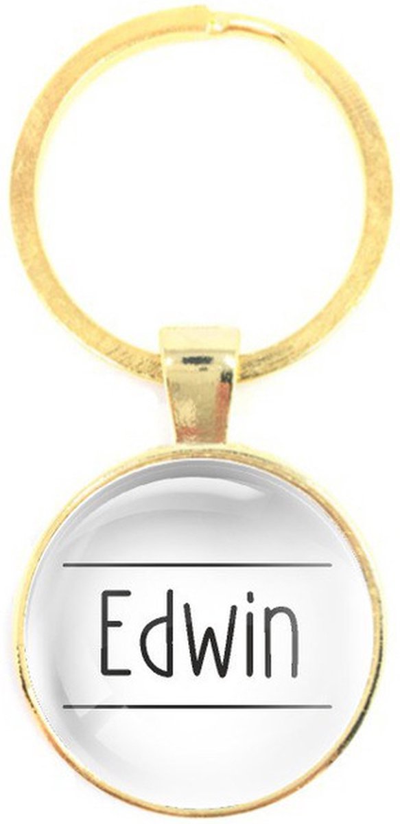 Sleutelhanger Glas - Edwin