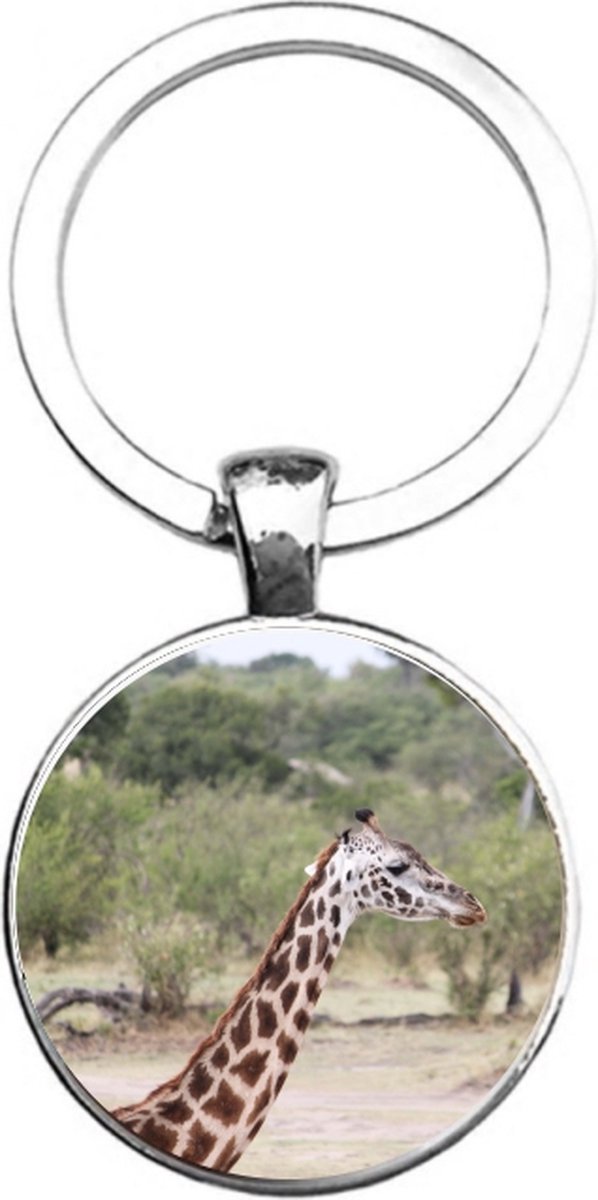 Sleutelhanger Glas - Giraffe