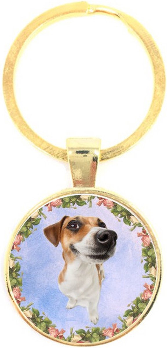Sleutelhanger Glas - Hond