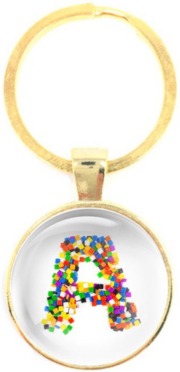 Sleutelhanger Glas - A Van Blokken